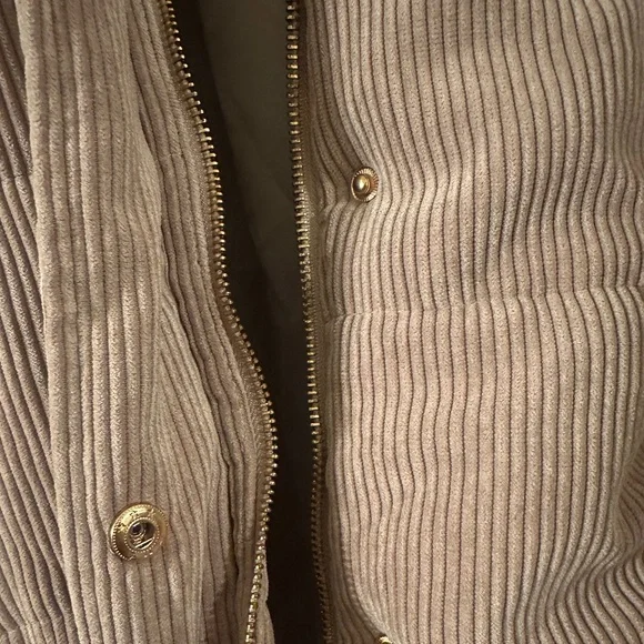 Cover Your Tracks Puffer Jacket- Mauve - Picture 7 of 7